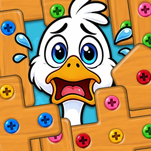 Goose Rescue: Screw Sort - Free Rescue Puzzle Game Online