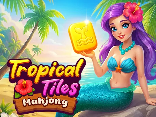 Tropical Tiles Mahjong - Free Online Mahjong Puzzle
