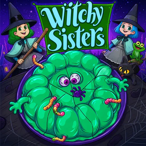 Witchy Sisters Relax Puzzle - Free Online Cozy Puzzle Game