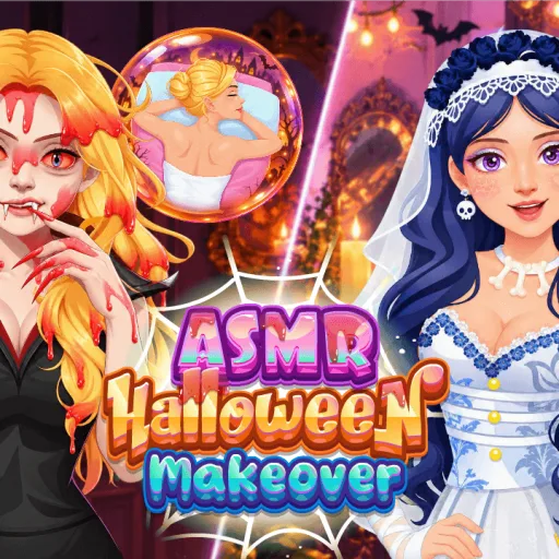 ASMR Halloween Makeover game thumbnail