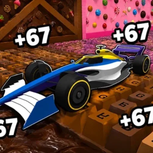 Obby: Supercar Race on Keyboard game thumbnail