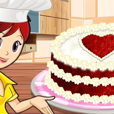 Sara's Cooking Class: Red Velvet Cake game thumbnail